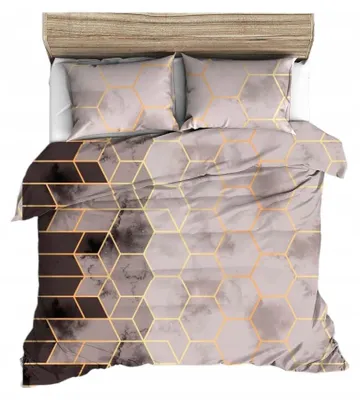 Produktbild von Adella Bettwäsche-Set 220x200cm 100% Baumwolle 2 Kissenbezüge