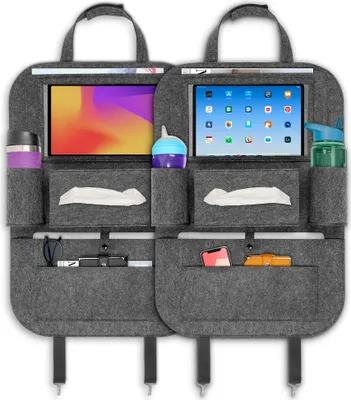 ECENCE 1x Rückenlehnen-Schutz Auto Filz Rücksitzschoner