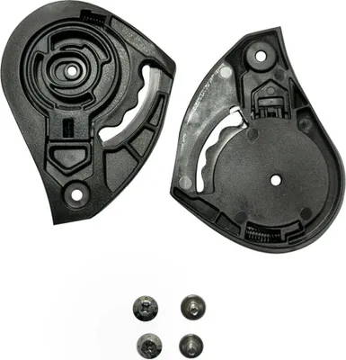 Image de Kit de montage de visière noir pour casque jet CGM 160 JAD