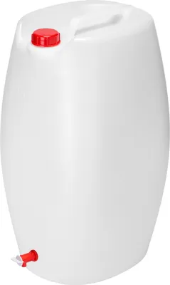 Produktbild von Garronda Wasserkanister mit Hahn BPA-frei Lebensmittelecht Camping Kanister mit Zapfhahn Kanister 60L Wassertank Weiß GD-0083
