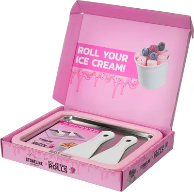 Image de STONELINE Ice Cream Rolls Maker rose