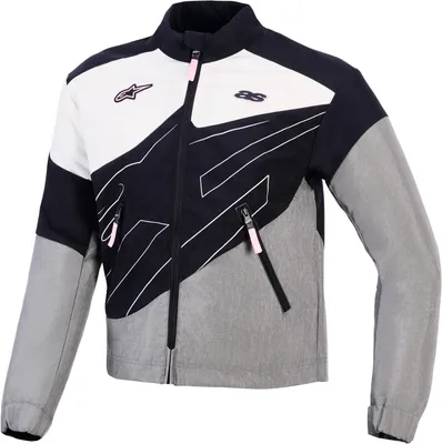 Zdjęcie produktu dla Kurtka motocyklowa Alpinestars Stella Moshell dla kobiet, czarno-szaro-biała, rozmiar L