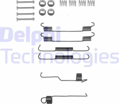 Produktbild von DELPHI Zubehörsatz Bremsbacken LY1320 Hinten für FIAT PALIO Weekend (178DX)