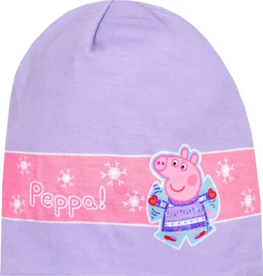 Produktbild von Peppa Pig - Mütze für Mädchen NS7414 (M-L) (Violett/Pink)