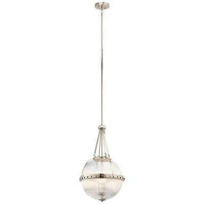 Produktbild von Elstead Aster Hängeleuchte E14 3-fach Poliertes Nickel