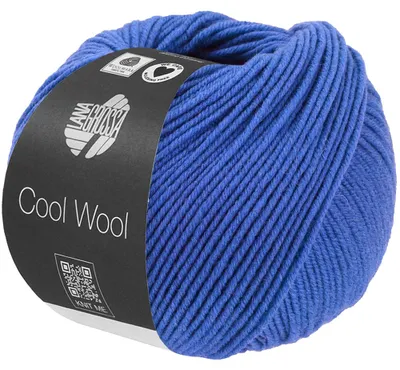 Produktbild von Lana Grossa - Cool Wool Melange 1503 blau meliert