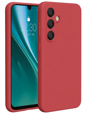 Produktbild von Etteri Silikonhülle für Samsung Galaxy A36 5G Handyhüllen Himbeere