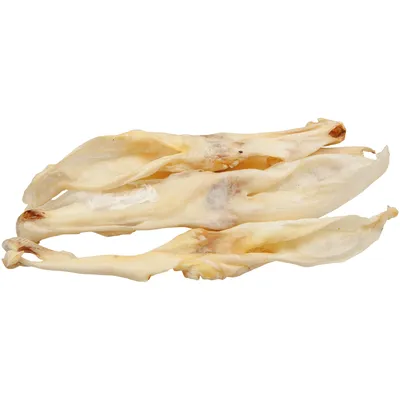 Produktbild von 100g Schecker - getrocknete Kaninchen Ohren - fettarm und gut verträglich