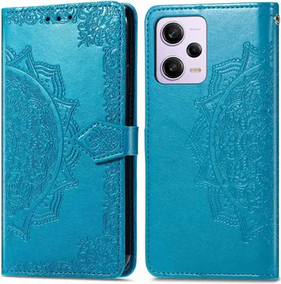 Produktbild von imoshion Mandala Klapphülle Xiaomi Redmi Note 12 Pro (5G) - Türkis