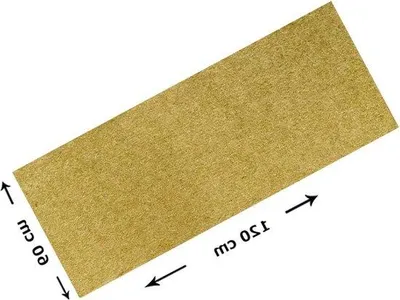 Produktbild von Famanu Knaagdiertapijt 100% Hanf - 120 x 60 cm, 10 mm dick, 2 Stück