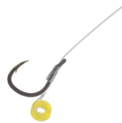 Produktbild von 8x 10cm MIKADO METHOD FEEDER MF14 Haken Rig`s Angelhaken mit Bait Band #4 / 0,28mm