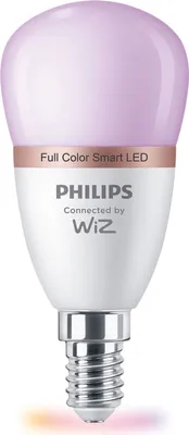 Obrázek produktu pro Philips Žárovka 4,9 W (ekv. 40 W) P45 E14, Wi-Fi/Bluetooth, Wi-Fi 4 (802.11n), 802.11b, 802.11g, LED, E14, P45, Více