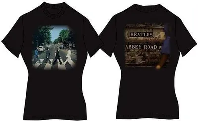 Image de The Beatles - T-shirt pour femme RO443 (XXL) (Noir)