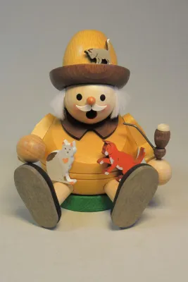 Produktbild von Räuchermann Katzenliebhaber Höhe 13cm NEU