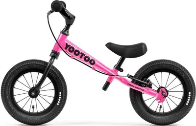 Produktbild von Yedoo YooToo Kinder Sportfahrrad, rosa, Sitzhöhe 29-43 cm, 3,4 kg, bis 50 kg Belastbarkeit