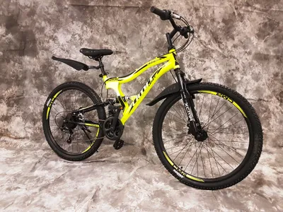 Produktbild von 26 Zoll MTB Albatros Vollgefedert, 21-Gang Shimano Kettenschaltung, Scheibenbremsen NEU 2659-GELB-SCHWARZ AB 155 CM KÖRPERGRÖSSE !!!!!!!!!!!!!!!!!!!