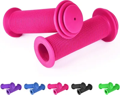Produktbild von Kinderfahrzeug-Handgriffe, 10 cm Lenkhilfe für Kinderfahrräder mit höchster Sicherheit gegen Aufprall, blau, für Dreiräder, Kinderfahrräder, Schritte
