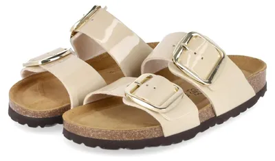 Produktbild von Beliana Damen Pantoletten Beige Synthetik Größe: 38