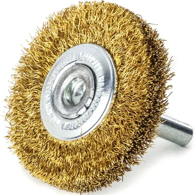 Produktbild von LESSMANN Entrostungsbürste Scheibenrundbürste ø 50 x 18 x 6 mm Messingdraht