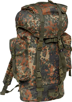 Image de Brandit BD8003 | Nylon Military Backpack One Size - Couleur : camouflage - Taille : One Size