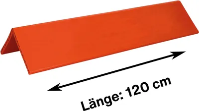 Produktbild von Kantenschutzwinkel, Länge: 120 cm, orange|PETEX