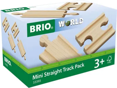 Produktbild von BRIO® 33393 BRIO® Ausgleichsschienen Mix Spielzeugeisenbahnen-Zubehör