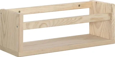 Produktbild von Astigarraga Kit Line Gewürzregal Küchenregal Wandregal Holzregal Regal mit Holzstrebe,Breite:40cm
