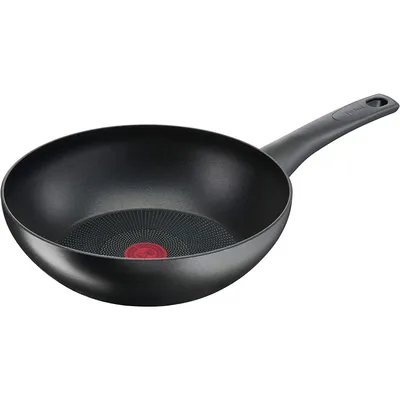 Obrázok produktu pre Tefal Ultimate ON G26019, Kolo, Wok/panvica na vysmážanie, Čierna, Titán, 175 °C, Hliník