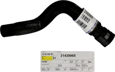 Produktbild von VOLVO C30 C70 S40 V50 OE Heizungsschlauch 31439965