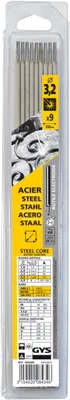 Produktbild von GYS 084346, Schweißelektrode, Grau, Stahl, 9 Stück(e)
