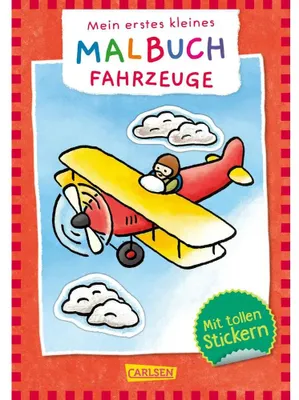 Produktbild von Mein erstes kleines Malbuch: Fahrzeuge