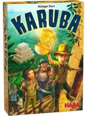 Produktbild von HABA Familienspiel Wettlaufspiel Karuba 1300932001