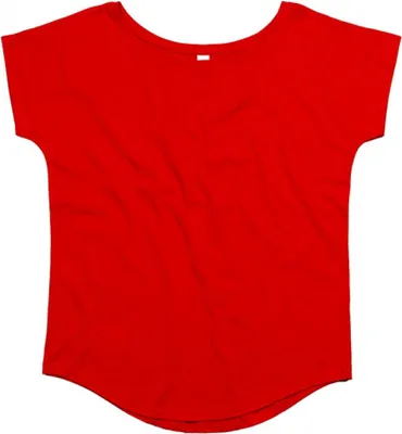 Produktbild von Mantis M91 | Damen Loose Fit T-shirt mit Flügelärmel - Farbe: White - Größe: L