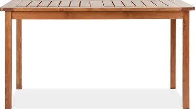 Obrázek produktu pro KONSIMO zahradní stůlVyrobeno v EU a ručně vyrobeno "NYCTERE", hnědá barva, borovicové dřevo, moderní design, 140x75x77 cm