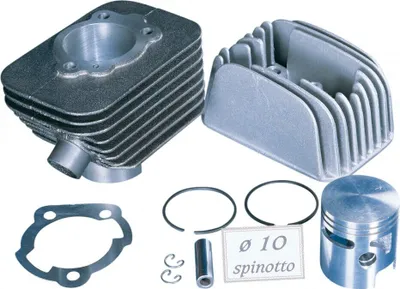 Zdjęcie produktu dla Zestaw cylindrów Polini żeliwo szare sport 70cc 10mm sworzeń tłokowy do Piaggio Ciao