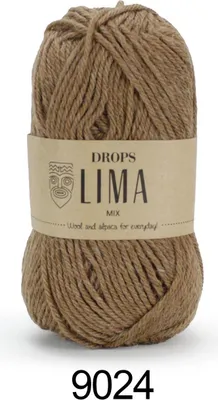 Produktbild von Drops Lima 9024 hellbraun
