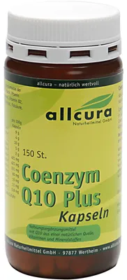 Produktbild von Coenzym Q10 plus Kapseln 150 St