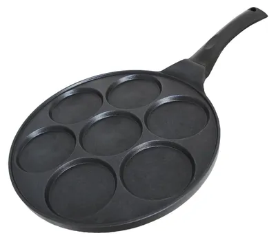Immagine prodotto di Omgoods - Padella antiaderente per pancake, diametro 26 cm - Adatta per cucinare a induzione e per preparare omelette