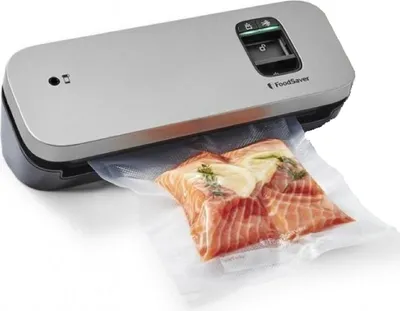 Produktbild von FoodSaver VS1190X, Schwarz, Silber, Vakuum-Dichtung, Tasten, 140 W, 1 Stück(e), Bisphenol A (BPA)