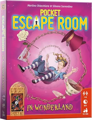 Immagine prodotto di 999 giochi - Gioco pocket escape room: nel paese delle meraviglie