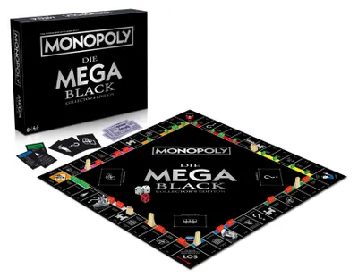 Obrázok produktu pre Stolová hra Merc Monopoly - Mega (Black Edition) - Rôzne - (Tovar / Hračky)