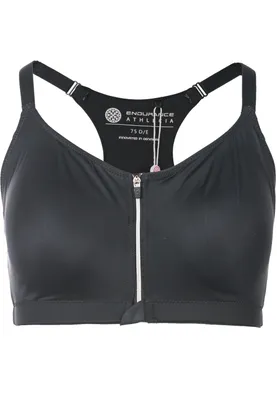 Obrázek produktu pro Sportovní podprsenka Athlecia se zipem pro velké zatížení 1001 Black 70 B