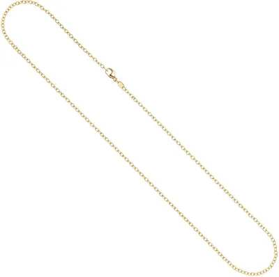 Produktbild von 2mm Weitankerkette Kette Halskette Halsschmuck 585 Gold Gelbgold 45cm