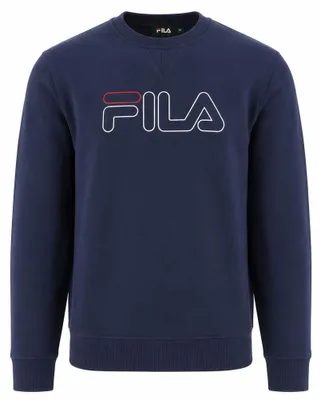 Produktbild von M|FILA "JDN" Retro Crew Sweatshirt LMSPM006-Navy
