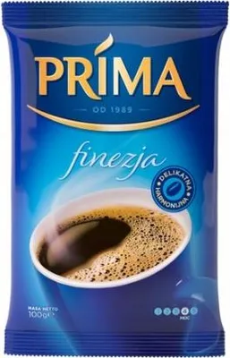 Obrázok produktu pre Mletá káva Prima Finezja, 100 g