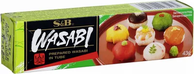 Produktbild von S&B Wasabi Paste 43g | Kren | Meerrettich Paste mit japanischem Wasabi