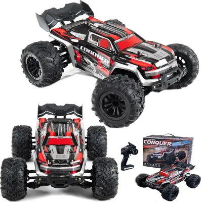 Obrázok produktu pre COIL RC buggy, auto na diaľkové ovládanie, hračkárske auto, terénne vozidlo, head-up kolesá, LED, 4x4, 1:16, 4WD buggy, 2.4Ghz, do 38 km/h, od 14 rokov, červená
