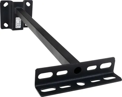 Image de Support mural LUXULA pour projecteur, LX900400, 150 x 500 mm, noir
