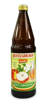 Produktbild von APFELESSIG 5 % UNGEFILTERT DEMETER  750 ml – BEUTELSBACHER