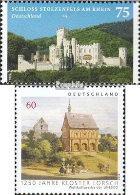 Produktbild von Briefmarken BRD (BR.Deutschland) 2014 Mi 3049,3050 (kompl.Ausg.) gestempelt Burgen und Schlösser